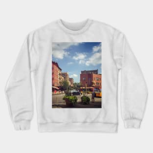 West Village Street Seventh Ave Manhattan NYC Crewneck Sweatshirt